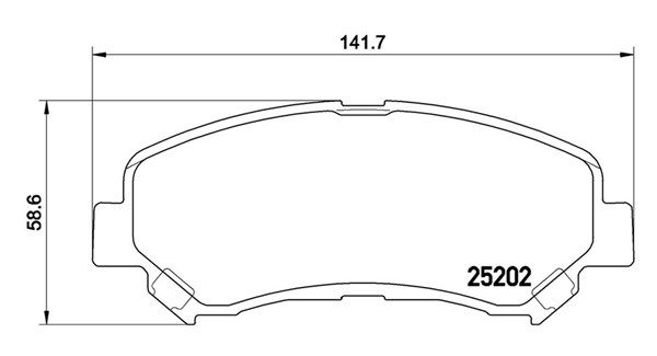 MAGNETI MARELLI stabdžių trinkelių rinkinys, diskinis stabdys 363700479028